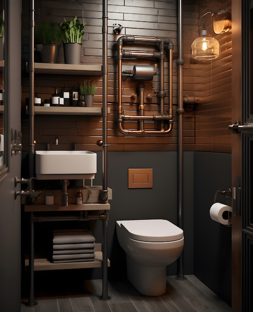 Łazienka w stylu loft praktyczne inspiracje i porady