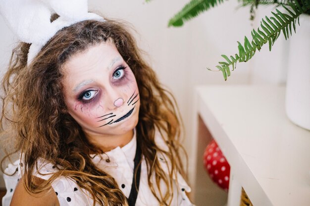 Makijaż na Halloween dla dzieci proste i bezpieczne pomysły