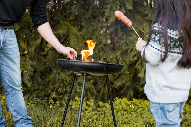 Palenisko ogrodowe z rusztem najlepsze do grillowania